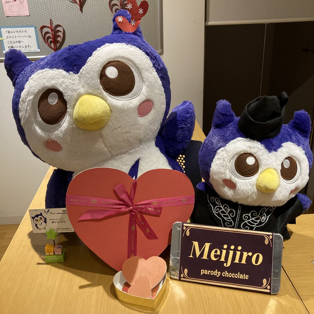 非売品】明治大学公認キャラクター めいじろうぬいぐるみ 【公式通販】