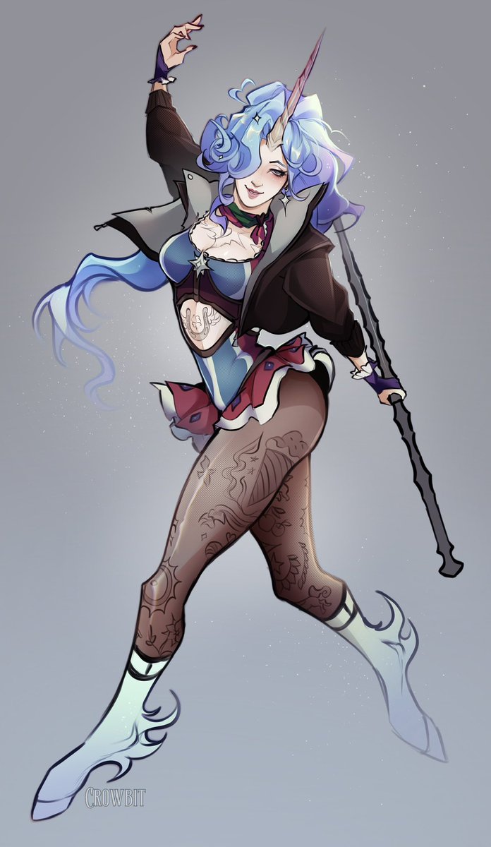 celeste but a bit more unicorn 🦄 
#deadlockfanart