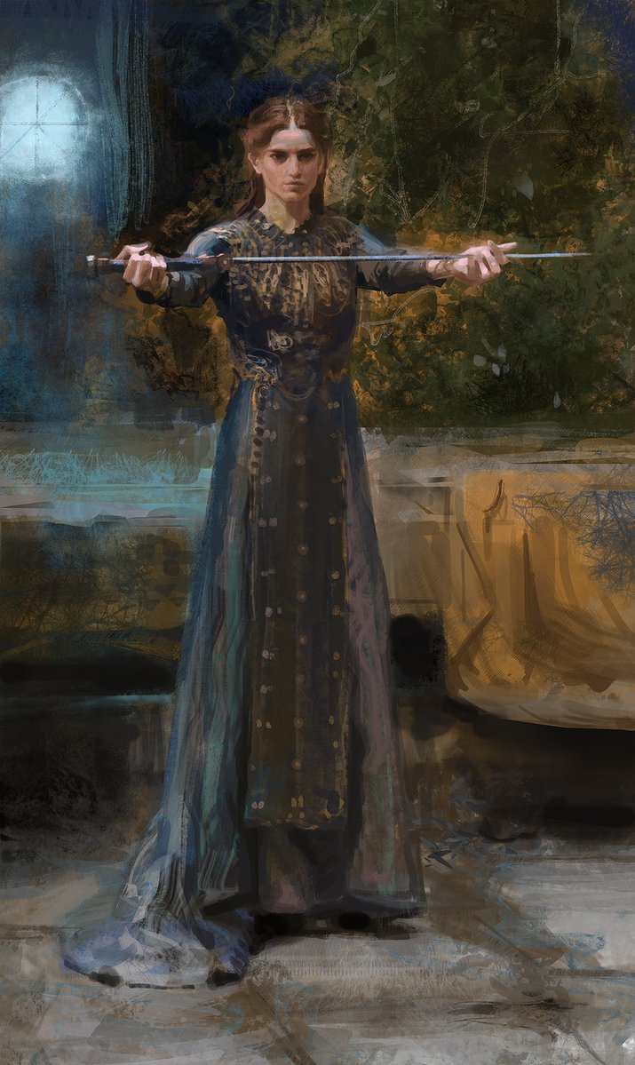 lixin79274633's tweet image. I’m not sure if this artwork has been shared already, but in a time when AI technology is evolving so quickly, it’s really challenging to be an artist.

Sketch                                                         Final