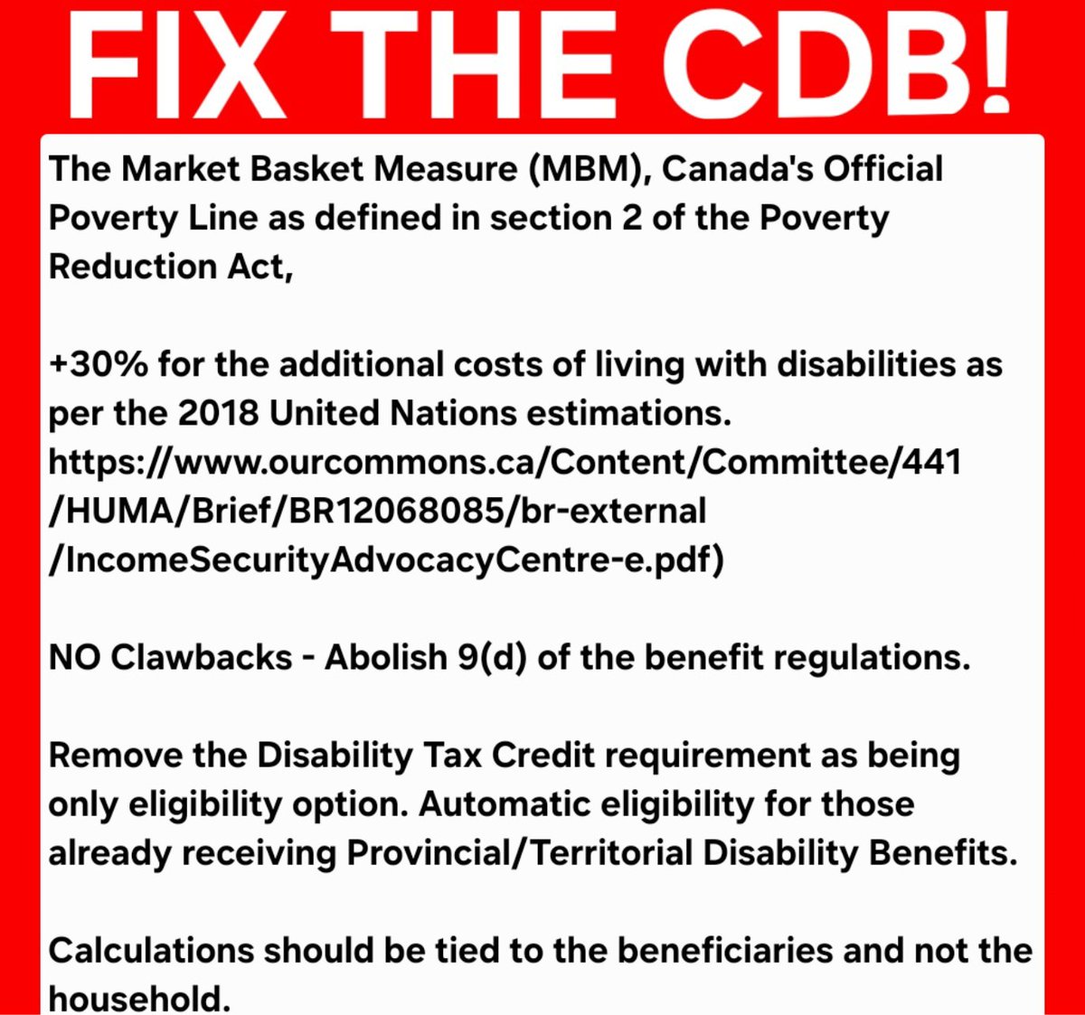 srollin's tweet photo. @GarnettGenuis Does releasing the Canada Disability Benefit (#CDB) with regulations that IGNORED the LAWFUL LEGISLATIVE GUIDELINES in which they were to be written count as coercion?
Too late for that? Well then
#FixTheCDB so #disabled #Canadians are offered #AidNotMAiD.
#MBMplus30
#CRPD #NoDTC https://t.co/Bz3XLIKK6U