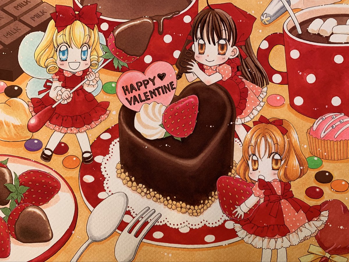 ハッピーバレンタイン💖
チョコまみれで幸せな日となりますように🍫💓