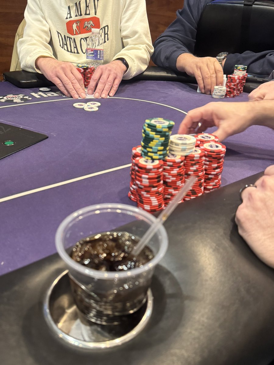 Feeling very insecure about my current stack size sitting next to <a href="/JohnnyLFootball/">JohnnyLFootball</a>. Always heard size doesn’t matter though