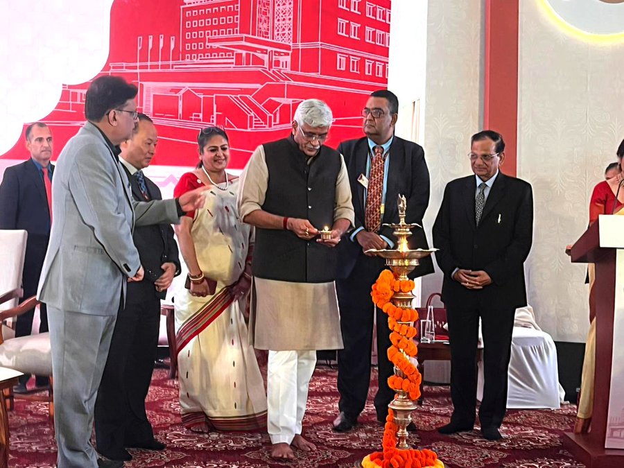 iAtulKrishan1's tweet photo. New Delhi: Addressing the celebration of 60 years of @itdc_theashok and 70 years of #TheAshok, Union Tourism and Culture Minister Gajendra Singh Shekhawat said #ITDC has rendered distinguished service to the nation and has emerged as a multidimensional growth engine for India’s tourism and hospitality ecosystem, adding that tourism today goes beyond hospitality into diverse verticals.

@gssjodhpur | #ITDCdiamondjubilee2026