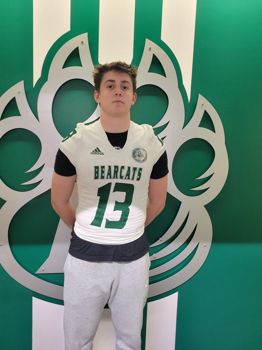 Had a great time down at Northwest Missouri State today! Thank you <a href="/Jake_Willrich/">Coach Willrich</a> for the invite!Also,after a great conversation with <a href="/CoachTHoover/">Tyce Hoover</a>, I am blessed to say that I have received an offer to play at Northwest Missouri State! <a href="/CoachMcMenamin/">John McMenamin</a> <a href="/NWBearcat_FB/">Northwest Football</a> <a href="/AdamBooth1085/">Adam Booth</a>