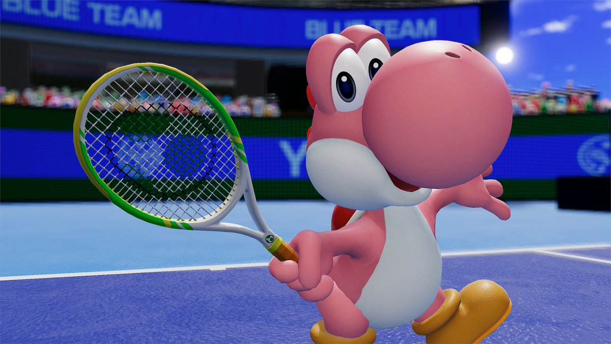 NintendoAmerica's tweet photo. Game. Set. Love. 🎾💕

Celebrate Valentine’s Day with your doubles partner in #MarioTennisFever: https://t.co/L9ABwezsJf https://t.co/HqgGMaqXAI