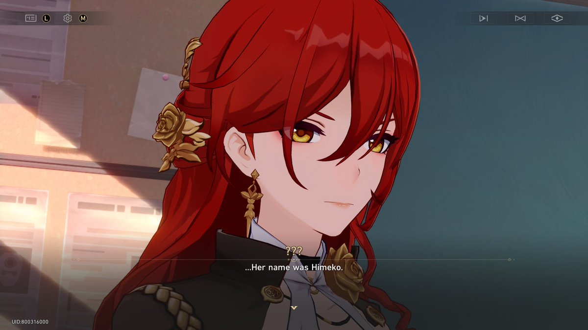 "We're not gonna kill Himeko bcs she's already dead in the first place lmao"