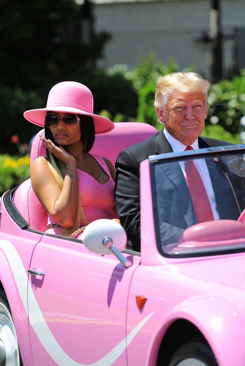 Had a friend ask me why I seemed to be so fascinated with #MagaBarbz and it turns out there are three things.

1) Nicki Minaj herself and her completely breathtaking courage. The woman has walked through fire and come out the other side with pink heels and glitter style.