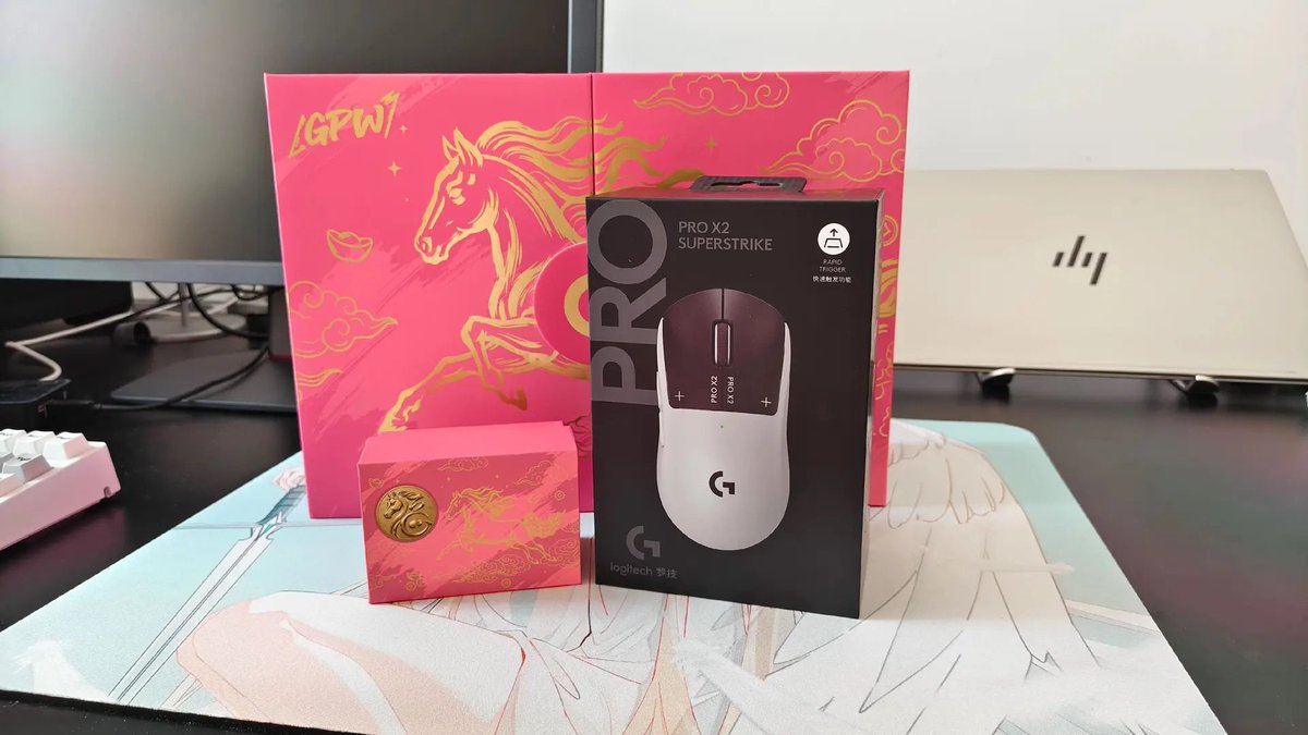 NvsionGear's tweet image. G Pro X2 Superstrike gift box 🔥

#logitech #superstrike #gamingmouse