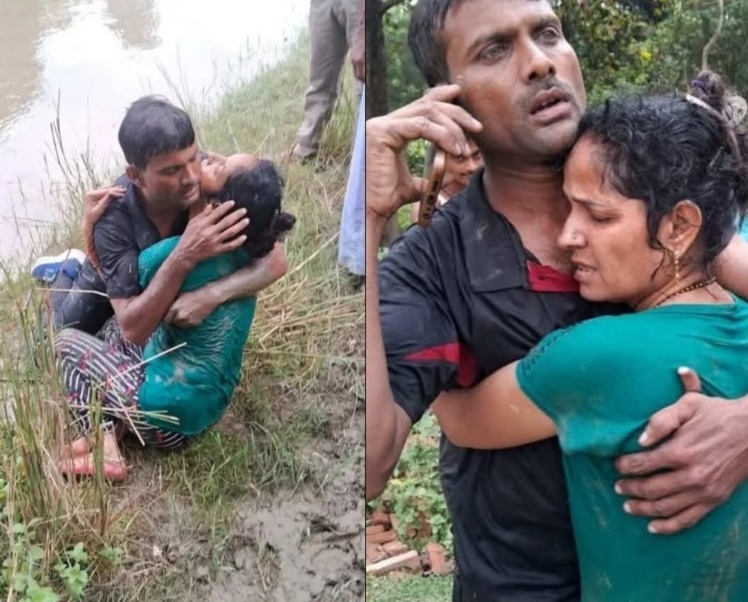 लखनऊ से अयोध्या का एक सफर, जो अचानक एक इम्तिहान बन गया।

​शौक: पत्नी की बुलेट चलाने की जिद।
​भरोसा: पति (उमाशंकर जी) का मुस्कुराकर चाबी थमाना और पीछे बैठ जाना।
​हादसा: ओवरटेक की कोशिश और सीधा 15 फीट गहरी शारदा नहर में समा जाना।

जब पानी के बीच से दोनों को सुरक्षित बाहर निकाला