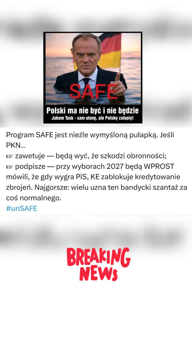 GreywolfHe's tweet image. SAFE największy przekręt UE po KPO 
#SAFE #SafeACT #SafeguardingFail #safeguarding #tusk
