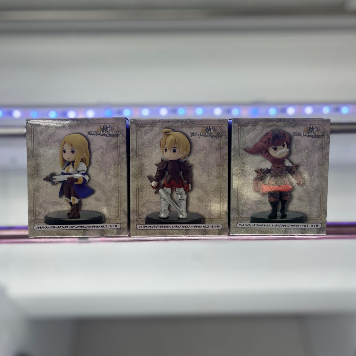 ファイナルファンタジータクティクス ミニチュアフィギュア 
