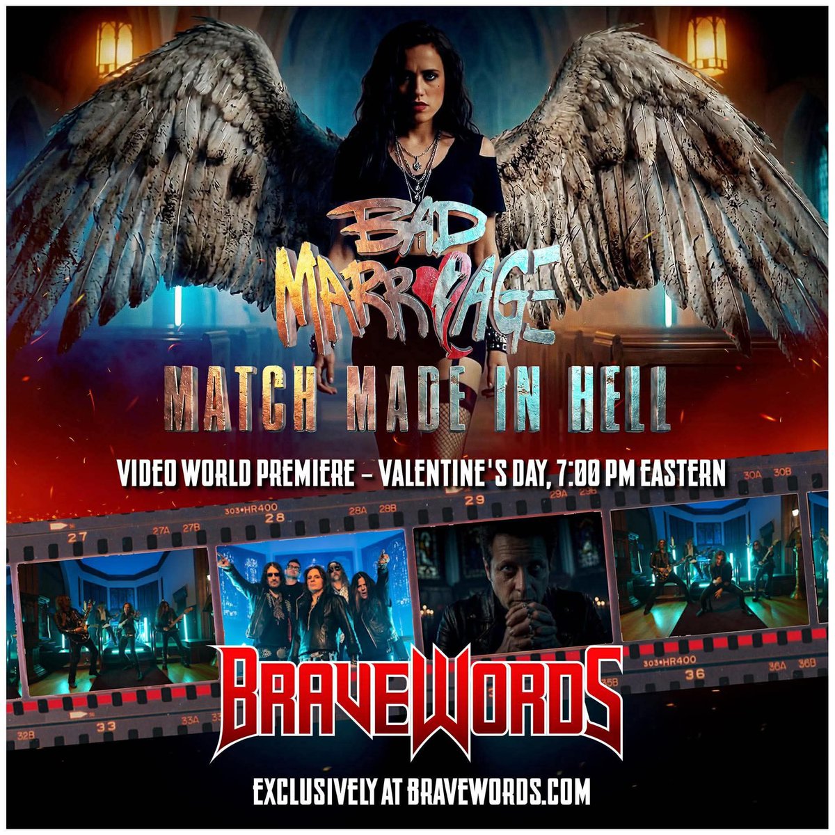 BadMarriageBand's tweet photo. Check out the Video World Premiere for "Match Made In Hell" Saturday 2/14 at 7PM EST on https://t.co/w7B87rGWP3
#Matchmadeinhell
#TommySkeoch
#BadMarriage
#OriginalRock
#RockandRoll
#Newmusic
๐ค๐ฅ๐ธ๐ธ๐ฅ๐ค https://t.co/vgnedJjJSD