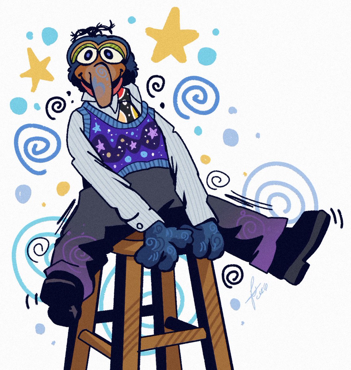 gonzo doodle 🌀