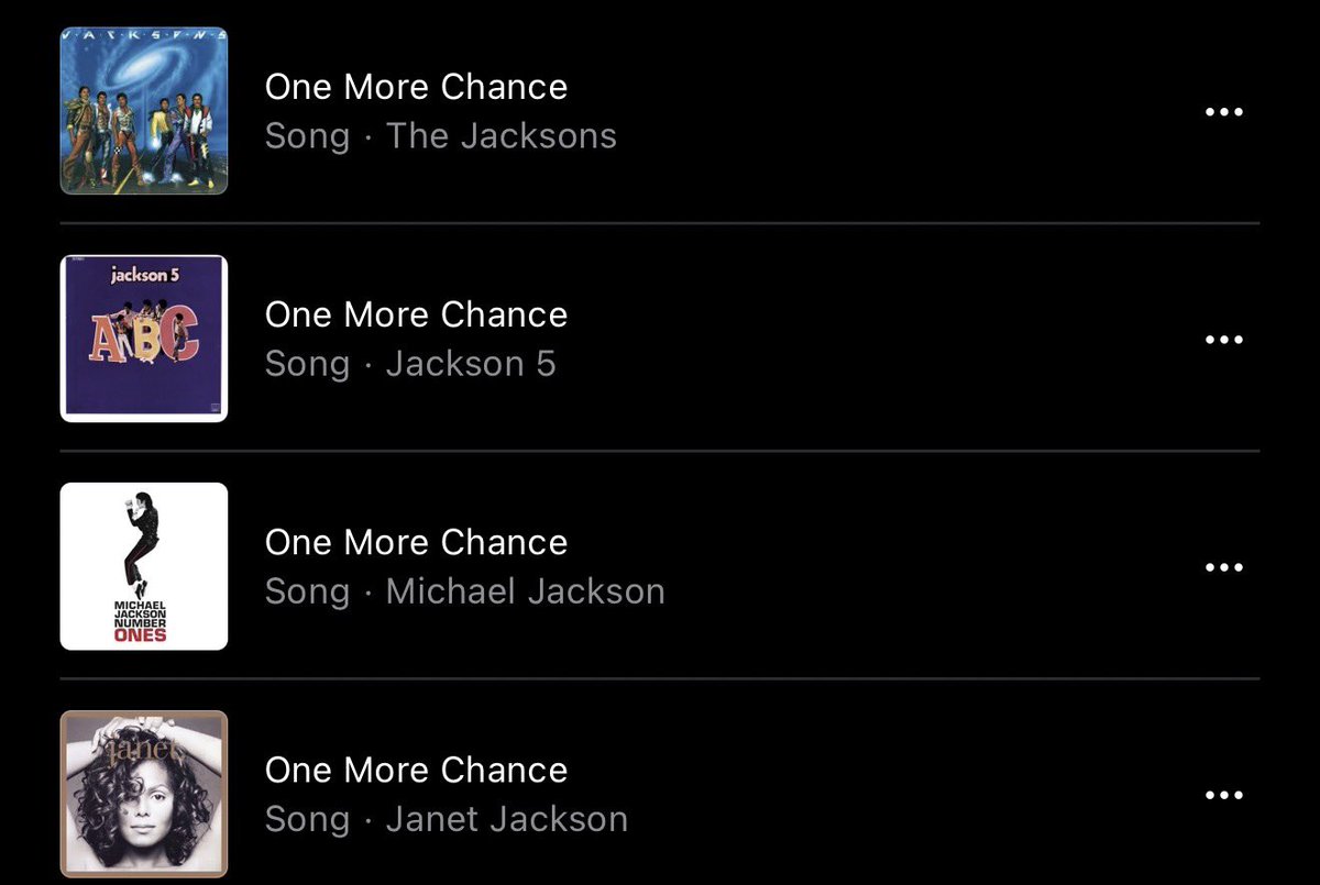 the jacksons used to love to ask for one more chance😭