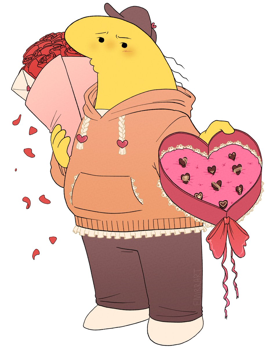 14,02,2026
Happy Valentine's from where I am! 🌹 Here's a lil Charlie I did for a collab <3 Whatever you're up to today, I hope it's a lovely one! ❤
#smilingfriends