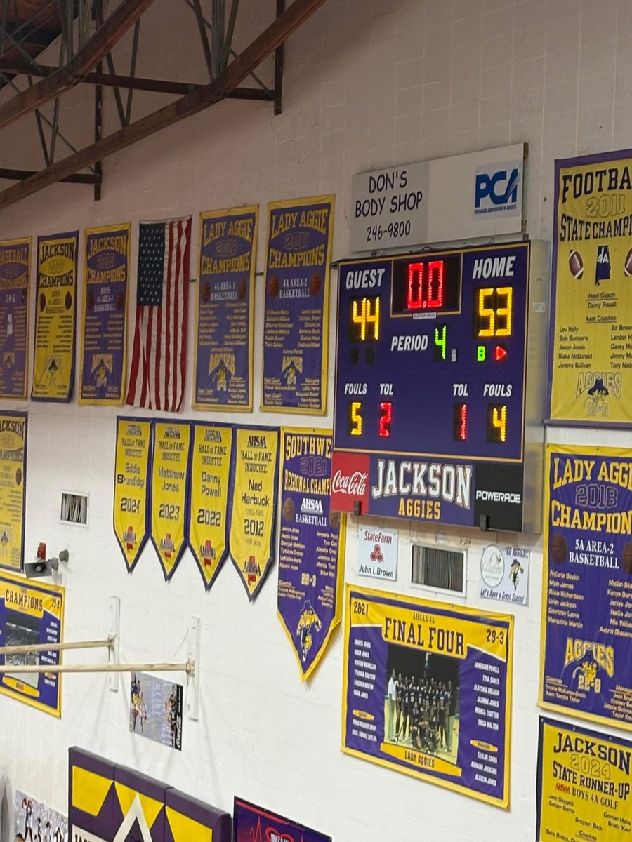 JacksonHighBK1's tweet image. The Lady Aggies will see everyone in Montgomery AL next week Wednesday February 18, 2026.
#TrustTheProcess
#WinOne