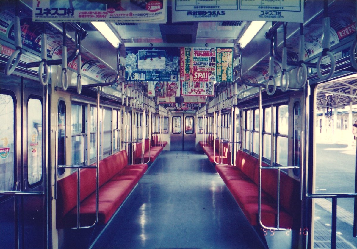 皆さんの列車内写真を見せてください 西武101系（初期型。旧101系）の