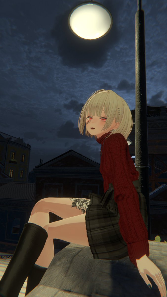Leona_VRchat's tweet photo. 【Electric moon】

#Leonart https://t.co/jxD369Sgcz