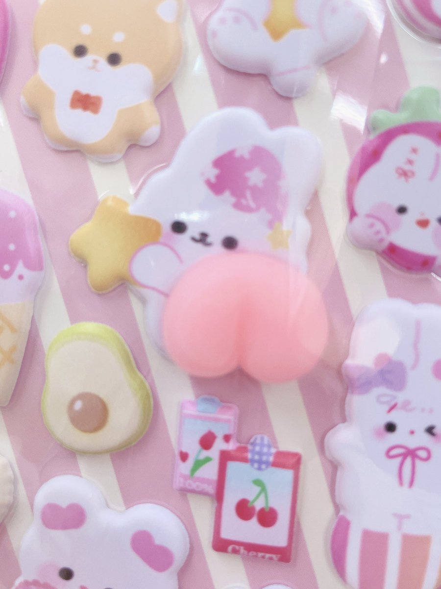 早い者勝ち▶︎cielさま/後ろ姿女の子ロールシールフルコンプセット これは、、👀🍑 【2階】#おしりシール #シール #シル活 #シール帳