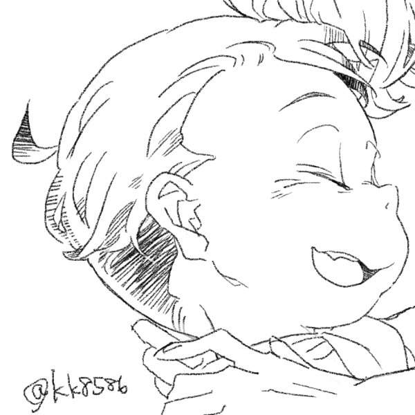 正方形にトリミングしたい都合で切ってしまったけど、後頭部にもかわいい込めたのでみてください