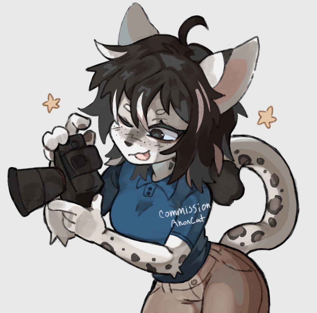 miriccoon's tweet photo. commission 🩵 #furryart https://t.co/8zS67qZo0p