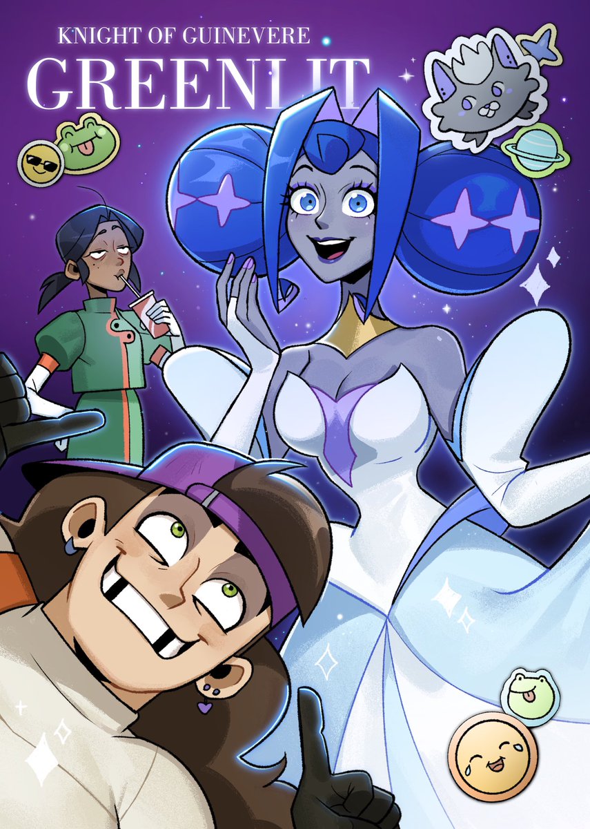 ✅😚CONGRATS ON GREENLIT YAYYY and this pilot is killing me sooo GOOD😭✨!!
And so excited to share that I'm working in KOG team with a bunch of awesome creators as an character designer!! Can't wait to show what we are cooking for the future episodes! 
Stay tuned!💖