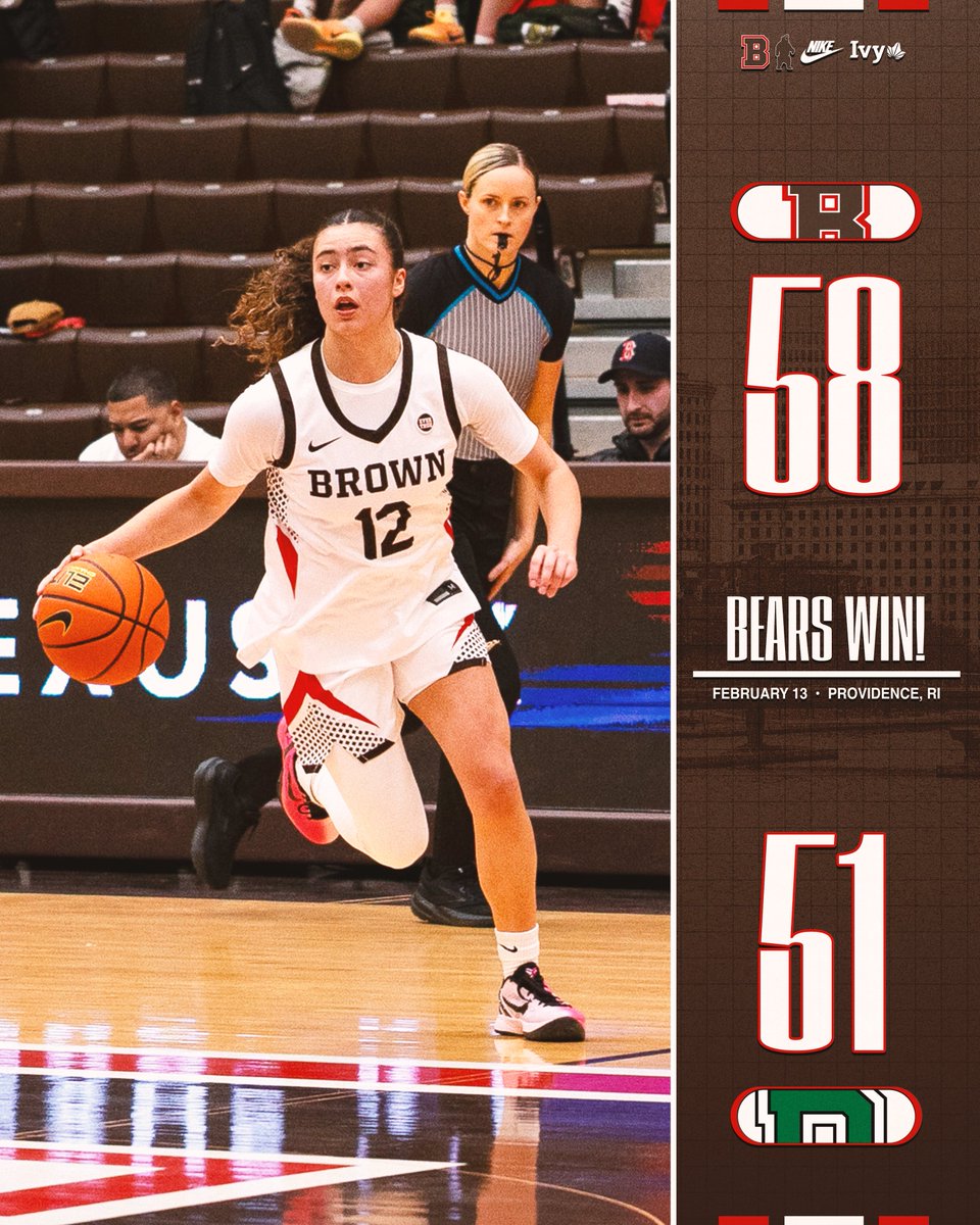 Brown Women’s Basketball tweet media