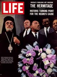 phillygodfather's tweet photo. @JemiaJames The priest next to Martin Luther King. Greek Orthodox https://t.co/ru00xf0K5F