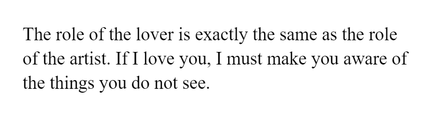 James Baldwin knew love