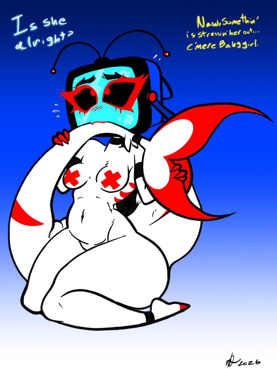 Ayyylien420's tweet photo. I drew @MortisFox ‘s OC Varu! I really hope things get easier soon. I also included a screenshot of a drawing I sent to her strawpage a few days ago that idk if she got. Show support to @vileshroom ! #fanart #smallartists https://t.co/HKRD4w0lYY