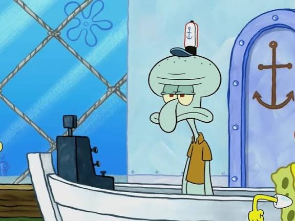 Makin umur makin berasa jadi squidward di kehidupan nyata.