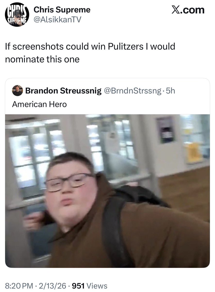 ImMeme0's tweet image. Believe people when they show you who they are.

The left has become the party of violence.

The irony… the fatty can’t even throw a punch.