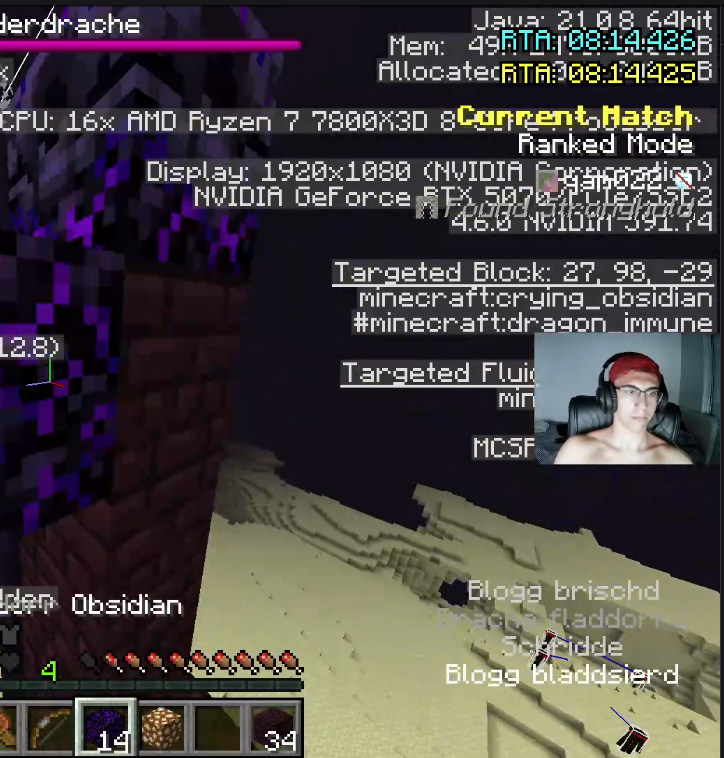 Minecraft Speedrun Brasil (@MCSRbrasil) / Posts / X