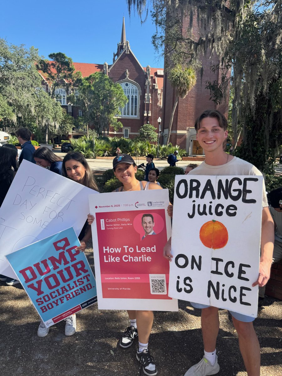 TPUSA at UF tweet media