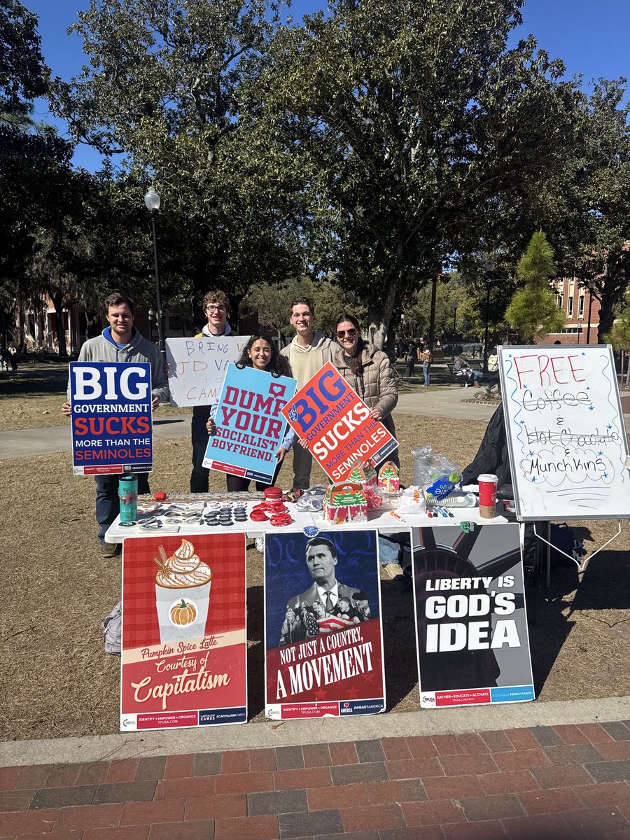 TPUSA at UF tweet media