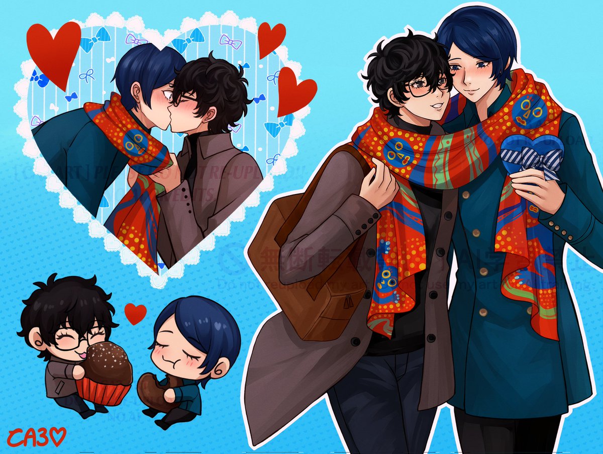 Shukita Valentines ❤️💙 (monthly request!!)
