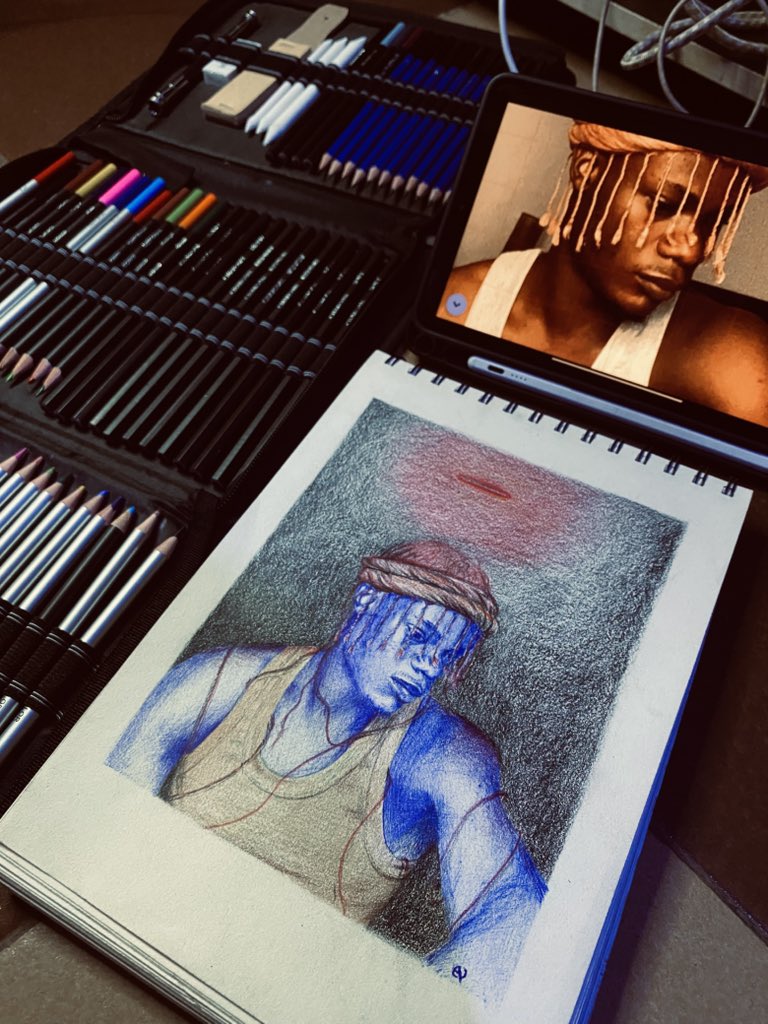 adetayo_studios's tweet photo. From the beginning to the continuation of growth. 
On the days I had to look up to my subconscious, the days I had to turn my string obstacles into open walkways and on the days I had to let go of the past to actual move on.

Last piece is still live on @xrpcafe