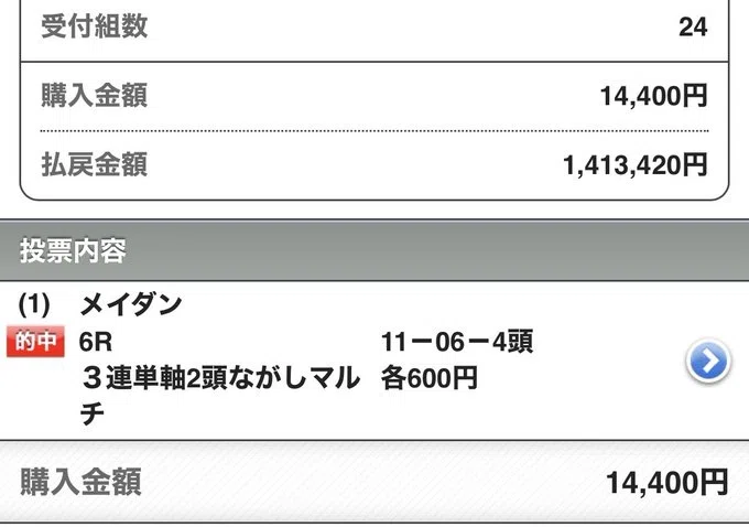 AIウマスギ from 令和競馬研究会 tweet media