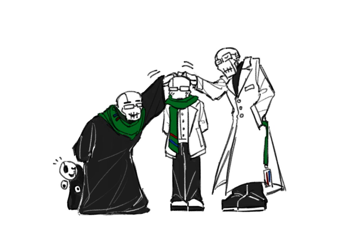 tymamomimi's tweet photo. the grampster, the dadster, the broster, and the secret fourth creature https://t.co/ZzWrjfpYpd