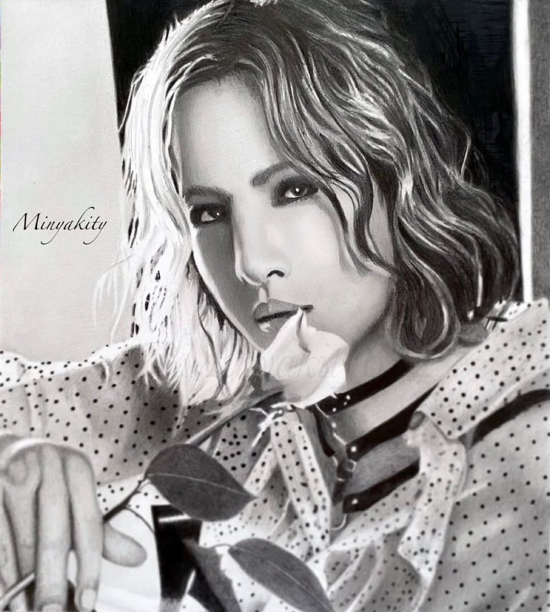 Minyakity622's tweet photo. #HappyValentin ♡🍫🌹✨️
#YOSHIKI #鉛筆画 https://t.co/Wwc6YMlMYu