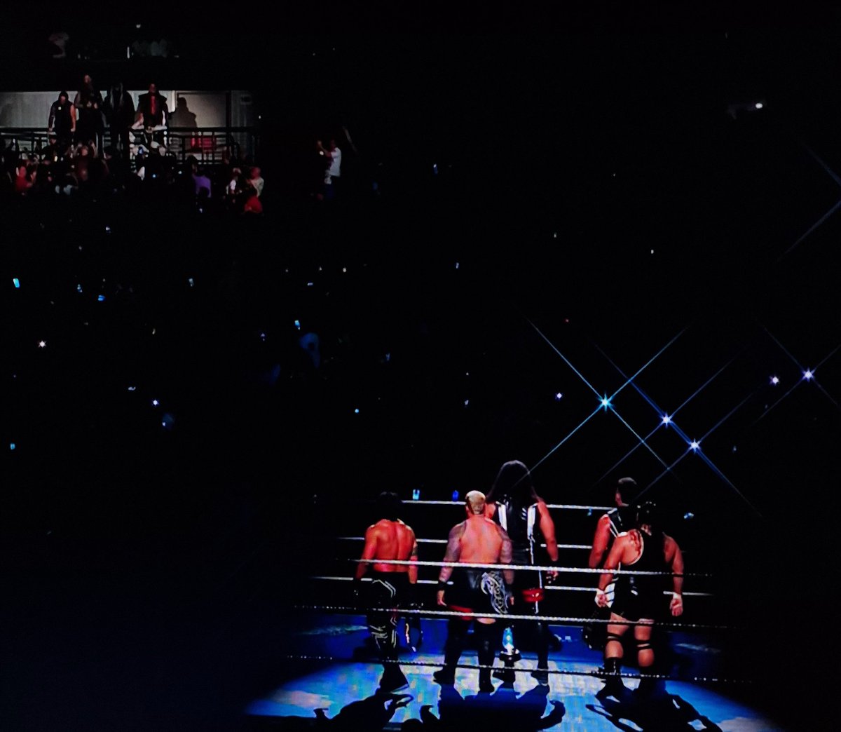 Realchris50's tweet image. Uncle Howdy eyes look different #SmackDown