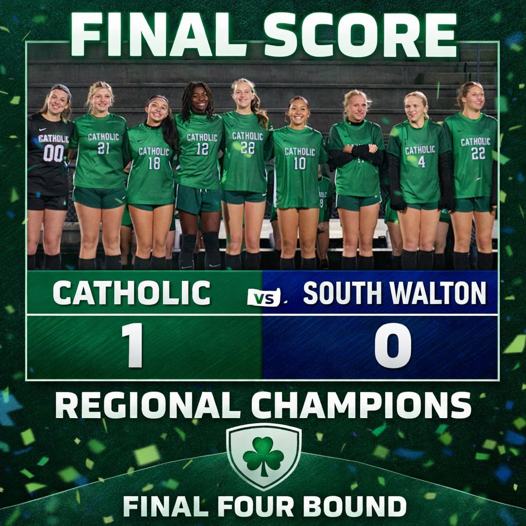 PensacolaCHS's tweet photo. Congratulations to the Lady Crusader soccer team who is headed to the state final four!!!! https://t.co/rQ34xnGXxR
