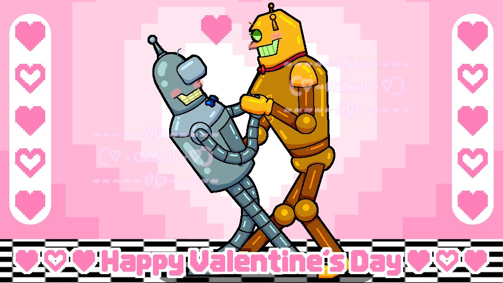 coldwubkisser's tweet photo. pspsps... come get yo food bendulonlings
early valentines day drawing geah
#futurama #bender #calculon #bendulon https://t.co/3C9i6mPfZQ