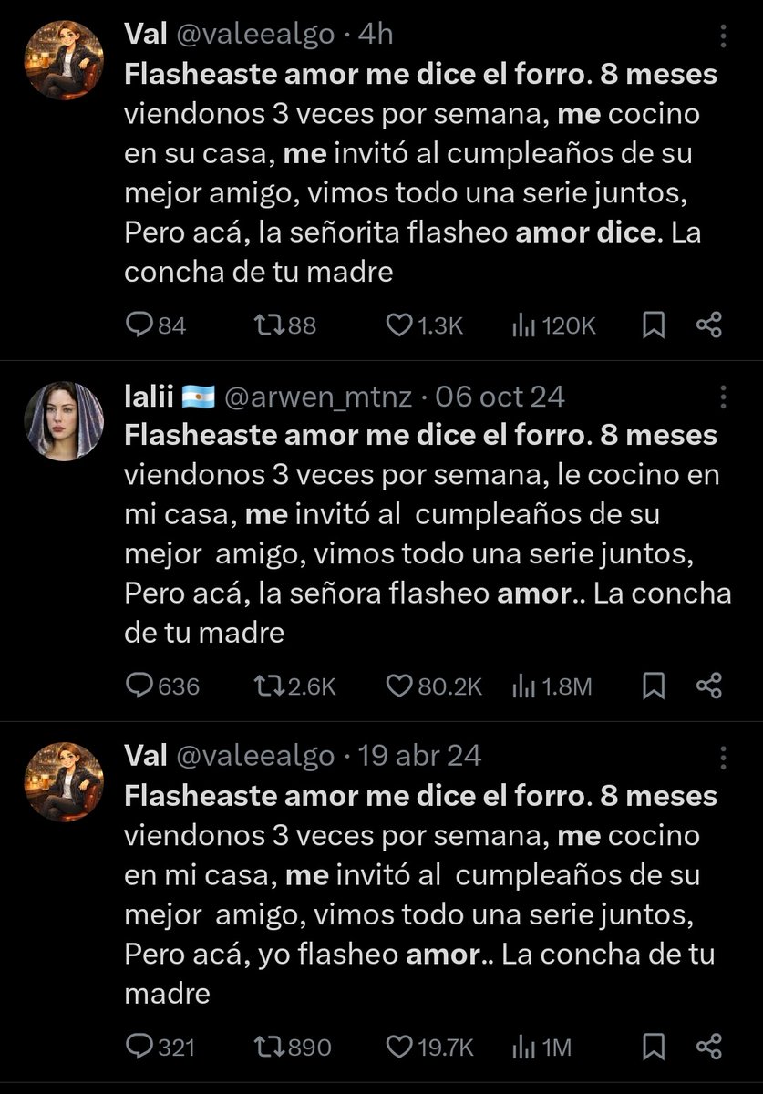 Debe ser siempre el mismo forro