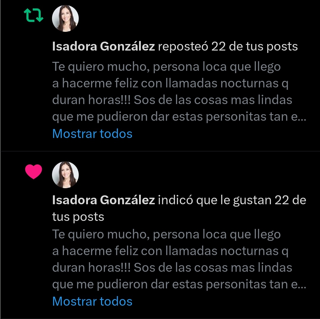 La unica q no se queja de nuestros pequeñísimos momentos de amor ... q nos apoya que seamos unas locas de mier dice...
<a href="/ari_benedetto/">Azul pastel💙</a> 

ISA X MONÓLOGOS