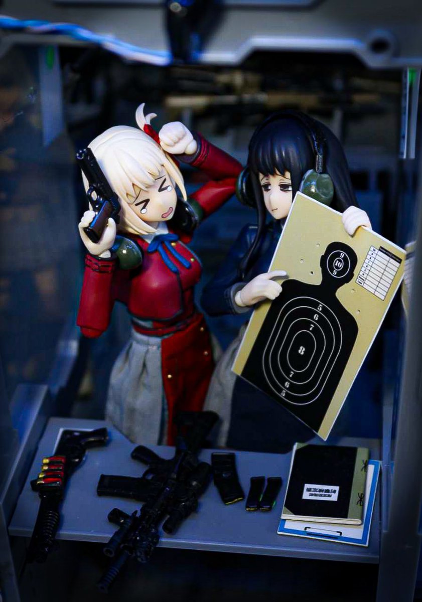KinPongLeung2's tweet photo. 「敗北（defeat）」
#深夜の小武器庫部
#リトルアーモリーを装備
#リトルアーモリー
#LycorisRecoil
#リコリス・リコイル
#figma
#belworkshop
#LittleArmory
#figma
#figmaphotography
#武装jk https://t.co/fltwKcO3TF