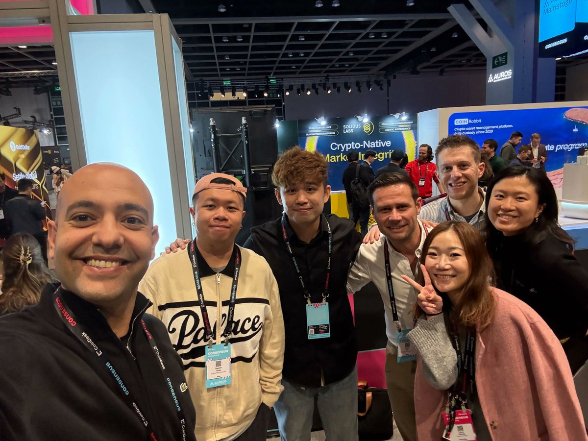 addressableid's tweet photo. Just wrapped Consensus Hong Kong 🇭🇰

The room felt different this year.

Less retail hype. Fewer flashy booths and speculative projects. More banks, financial institutions, and public sector players. @HSBC, HTX, @newsgovhk and more.

The center of gravity is shifting.
Crypto is maturing and merging with traditional finance.

What stood out:

→ Compliance was THE conversation, not a side topic: On stage with
@galaxyhq, @FTI_Global, @caprioleio and @HivemindCap. Institutional crypto demands serious infrastructure.

→ Strong interest from neobanks and wealth platforms targeting crypto HNWIs.

→ Addressable’s brand awareness keeps compounding.

The market is evolving. Less noise, more substance.

And we're positioned exactly where it's heading.

Next Stop → @EthereumDenver
