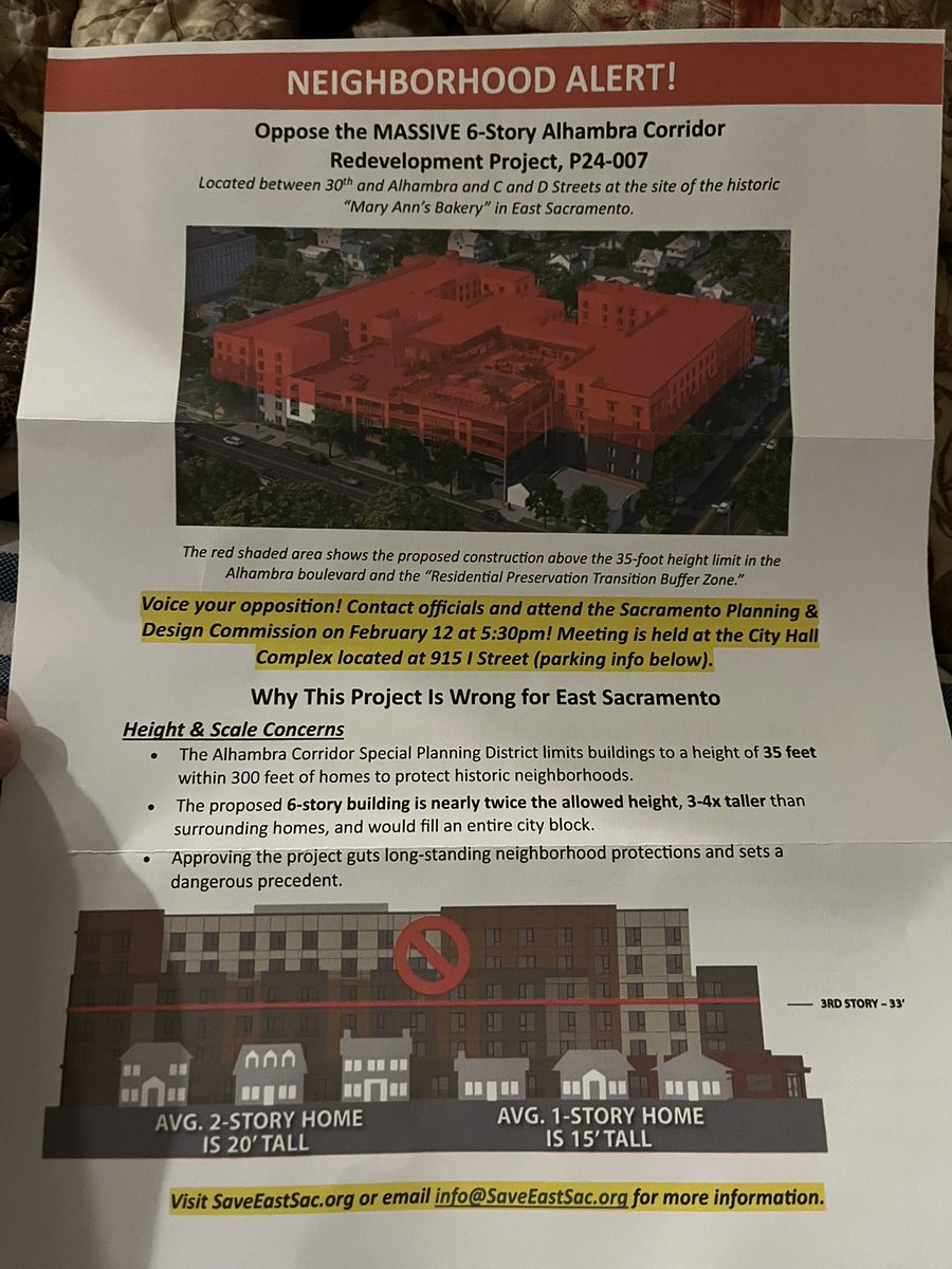 Got my first random letter from a NIMBY group in Sacramento. They do not understand what they have unleashed. 

<a href="/pluckebaum/">Phil Pluckebaum</a> please support this project or you will be hearing from the people who are the future of this city