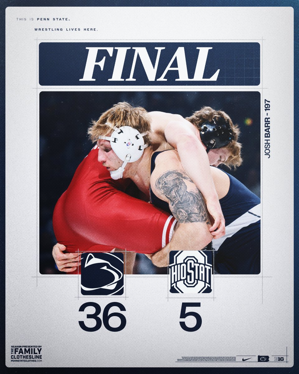 FINAL FOR TONIGHT'S MATCH! THANK YOU FANS FOR SHOWING UP AND SHOWING OUT! 👏

#PSUwr