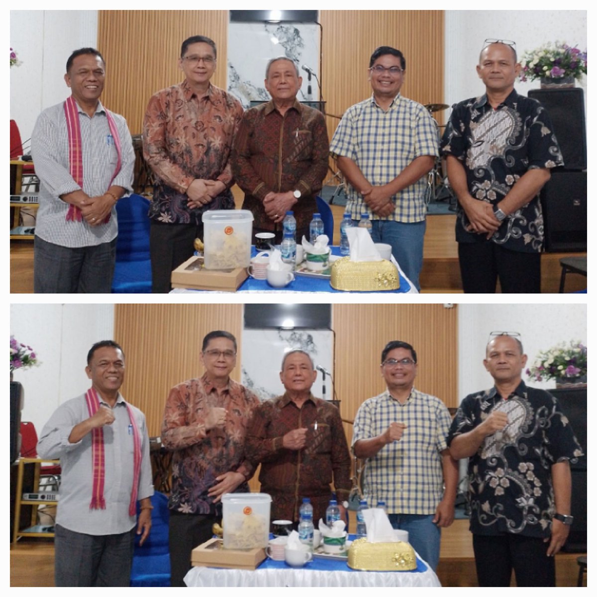 Diskusi bersama Ketua PGPI Riau, Ketua PGLII Riau, Sekretaris PGI Riau, dan Sekretaris PGPI Riau di GSPDI Filadelfia, Jl. Kereta Api, Tangkerang, Pekanbaru. (Jumat, 13/02/2026, 14.30-16.30 WIB)